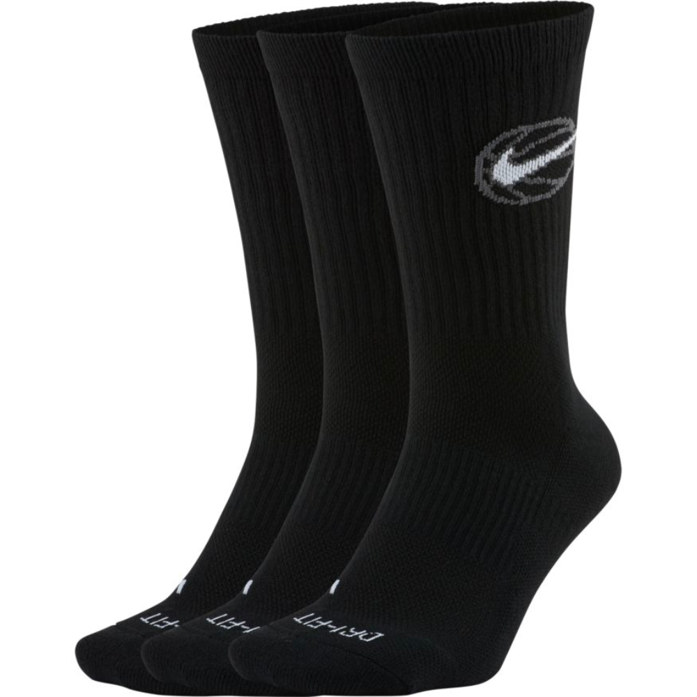 Баскетбольные носки Nike U Everyday Crew Basketball 3P DA2123-010
