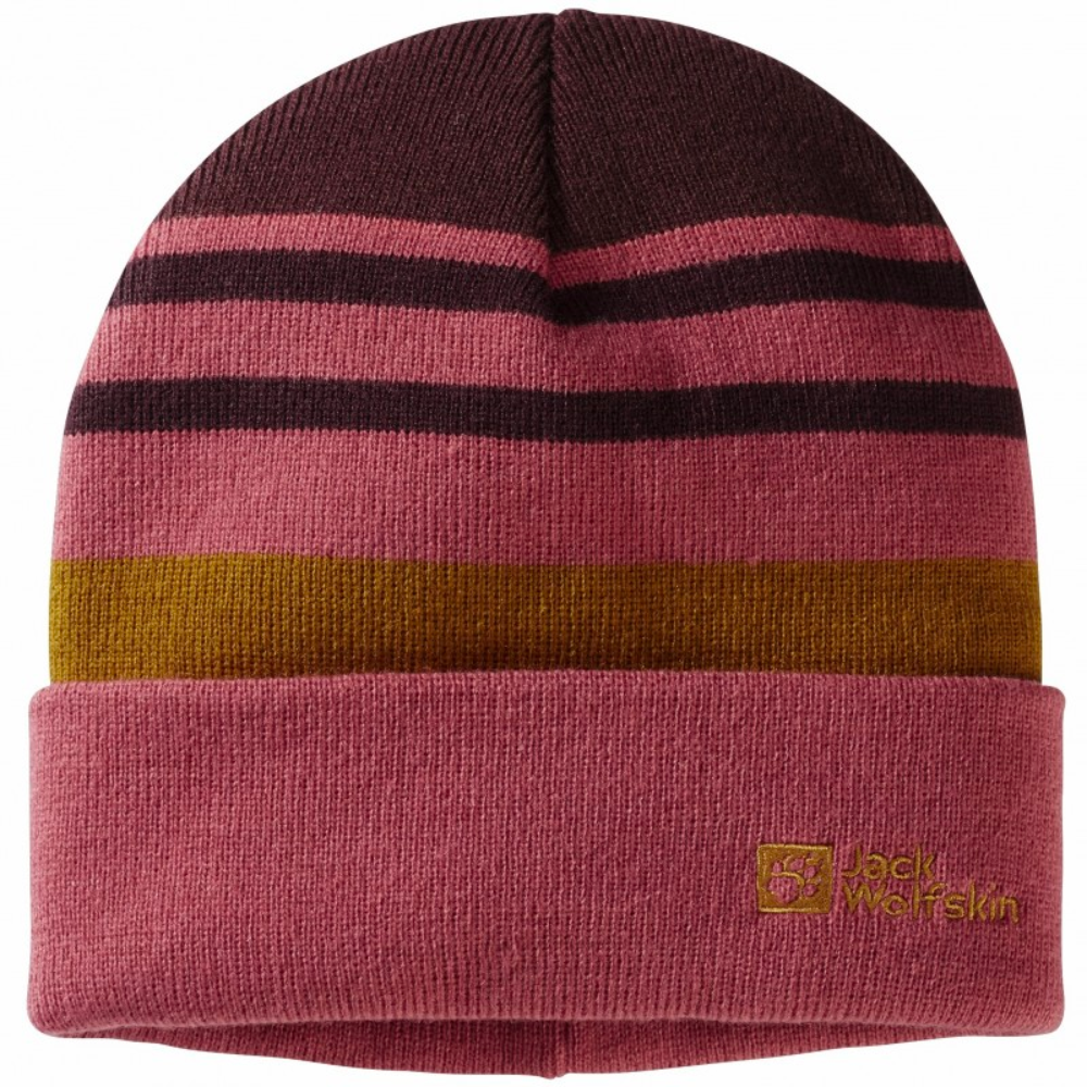 Детская шапка Jack Wolfskin STRIPY KNIT BEANIE K 1910402_2700
