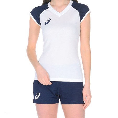 Волейбольна жіноча форма ASICS WOMAN VOLLEYBALL CAP SLEEVE SET 156862-0001