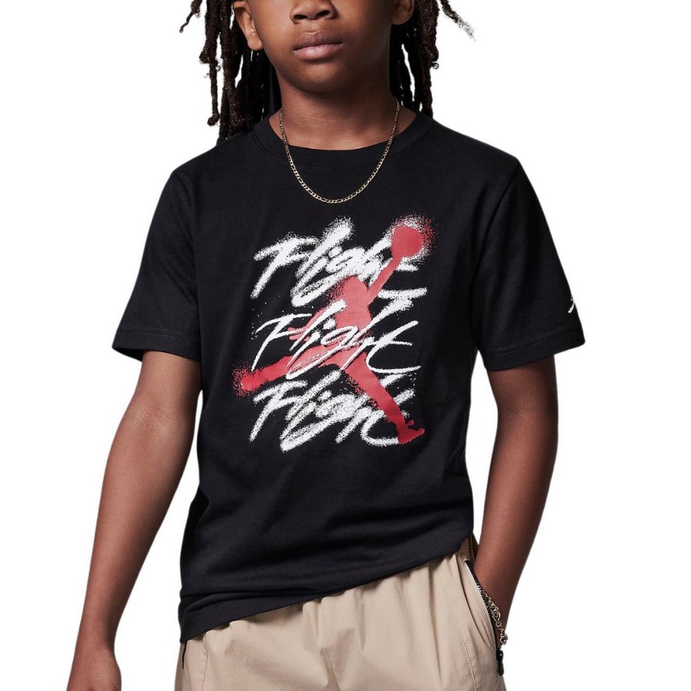 Дитяча футболка Jordan JM FLIGHT SPRAY S/S TEE 95C814-023