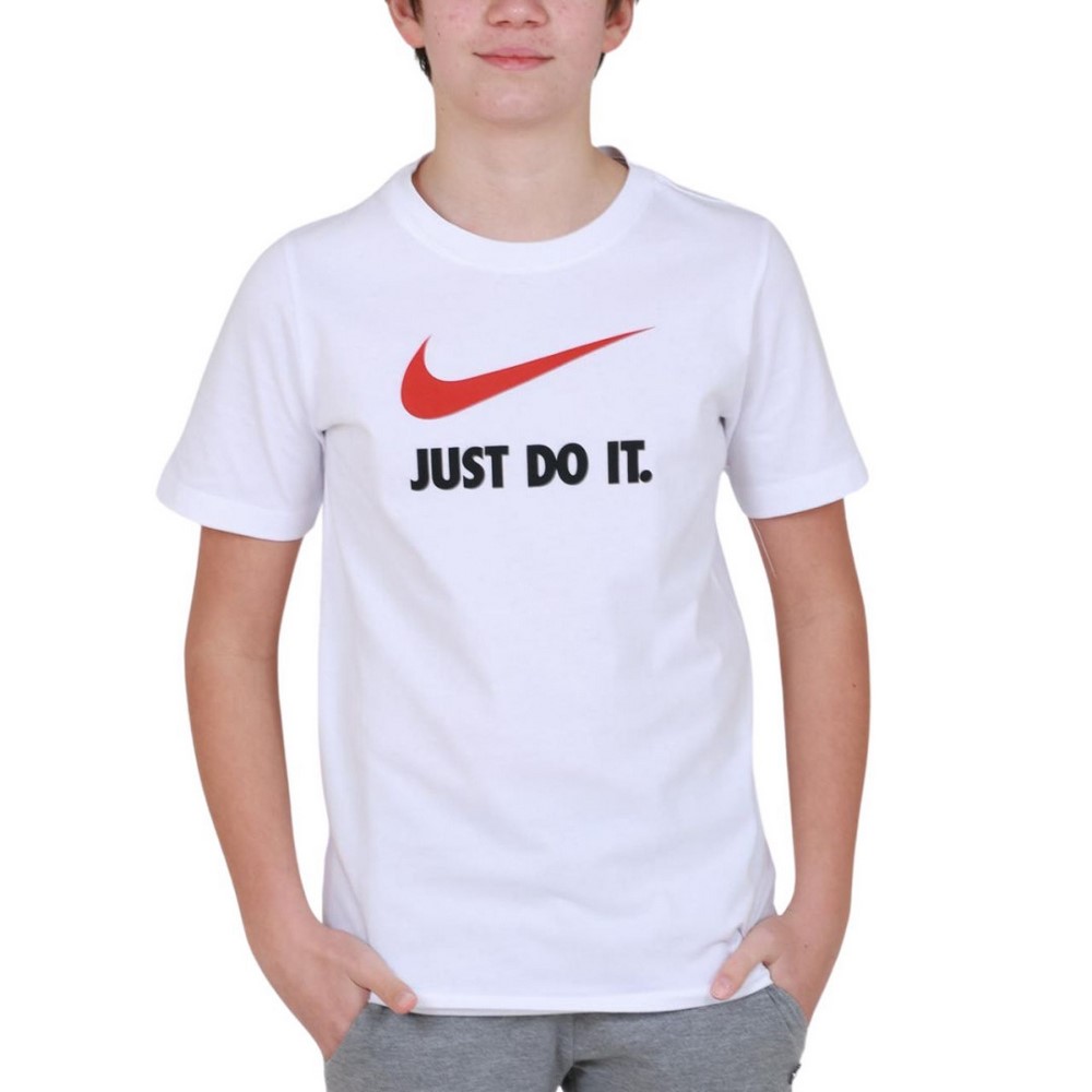 Детская футболка Nike B NSW TEE JDI SWOOSH AR5249-100
