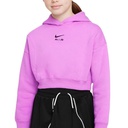 Дитяче худі Nike G NSW AIR CROP HOODIE DX5008-532