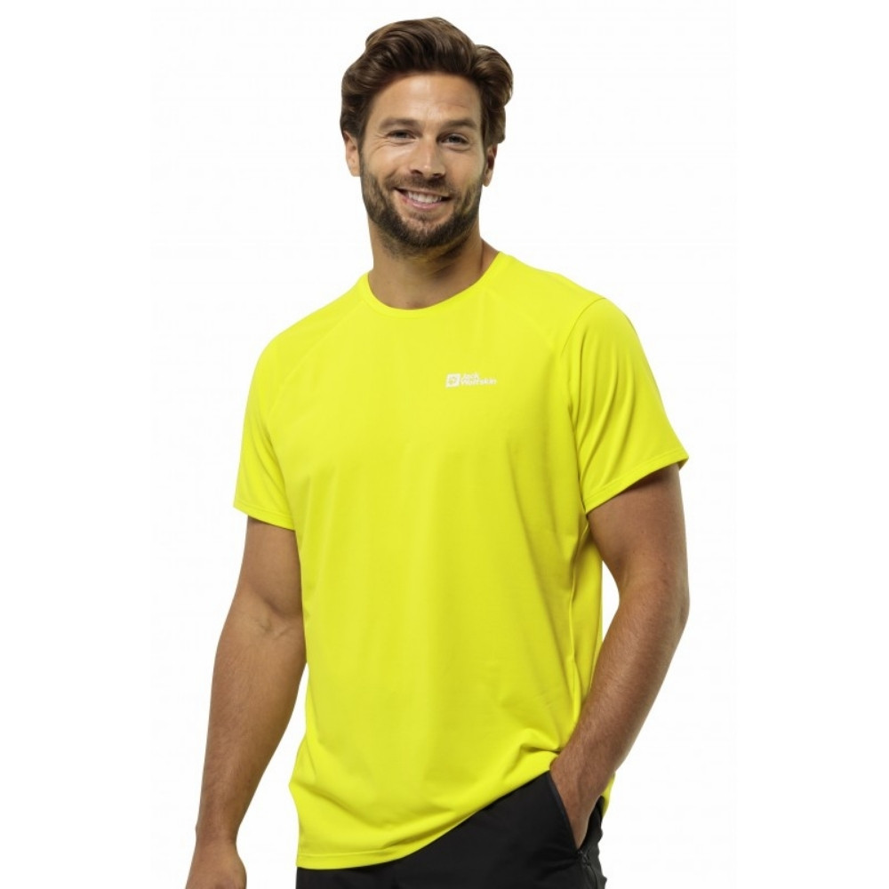 Чоловіча спортивна футболка Jack Wolfskin PRELIGHT TRAIL T M 1810131_3177