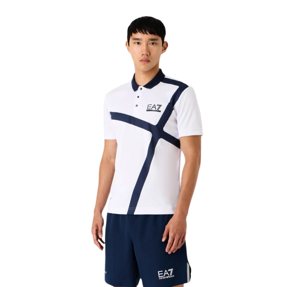 Чоловіча спортивна футболка-поло ARMANI POLO SHIRT 3DPF08-PJPCZ
