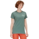 Жіноча футболка Mammut Massone T-Shirt Women Dreaming 1017-05242-JADE