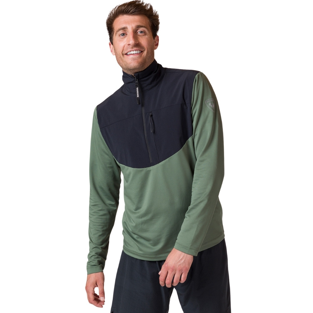 Чоловічий фліс ROSSIGNOL SKPR 1/2 ZIP SWEAT RLLML11-656