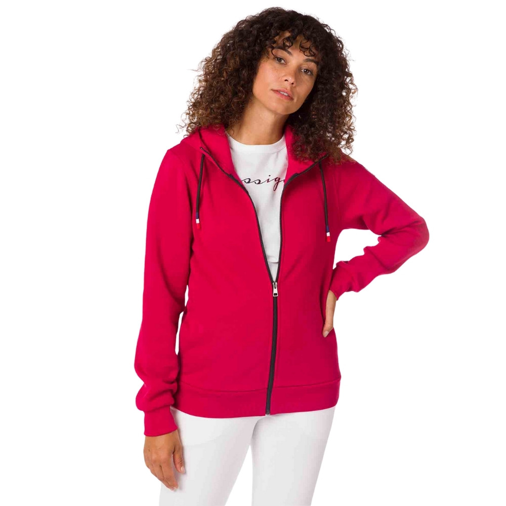 Жіноча спортивна кофта ROSSIGNOL W LOGO SWEAT FZ HOOD FL RLKWS08-311