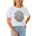 Жіноча футболка Rip Curl Block Party Crop 0B8WTE-1000