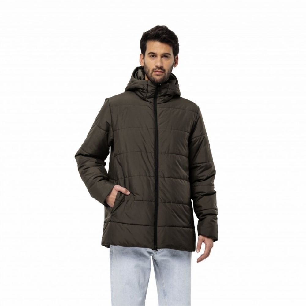 Чоловічий синтетичний пуховик Jack Wolfskin DEUTZER LONG JKT M 1207451_5719