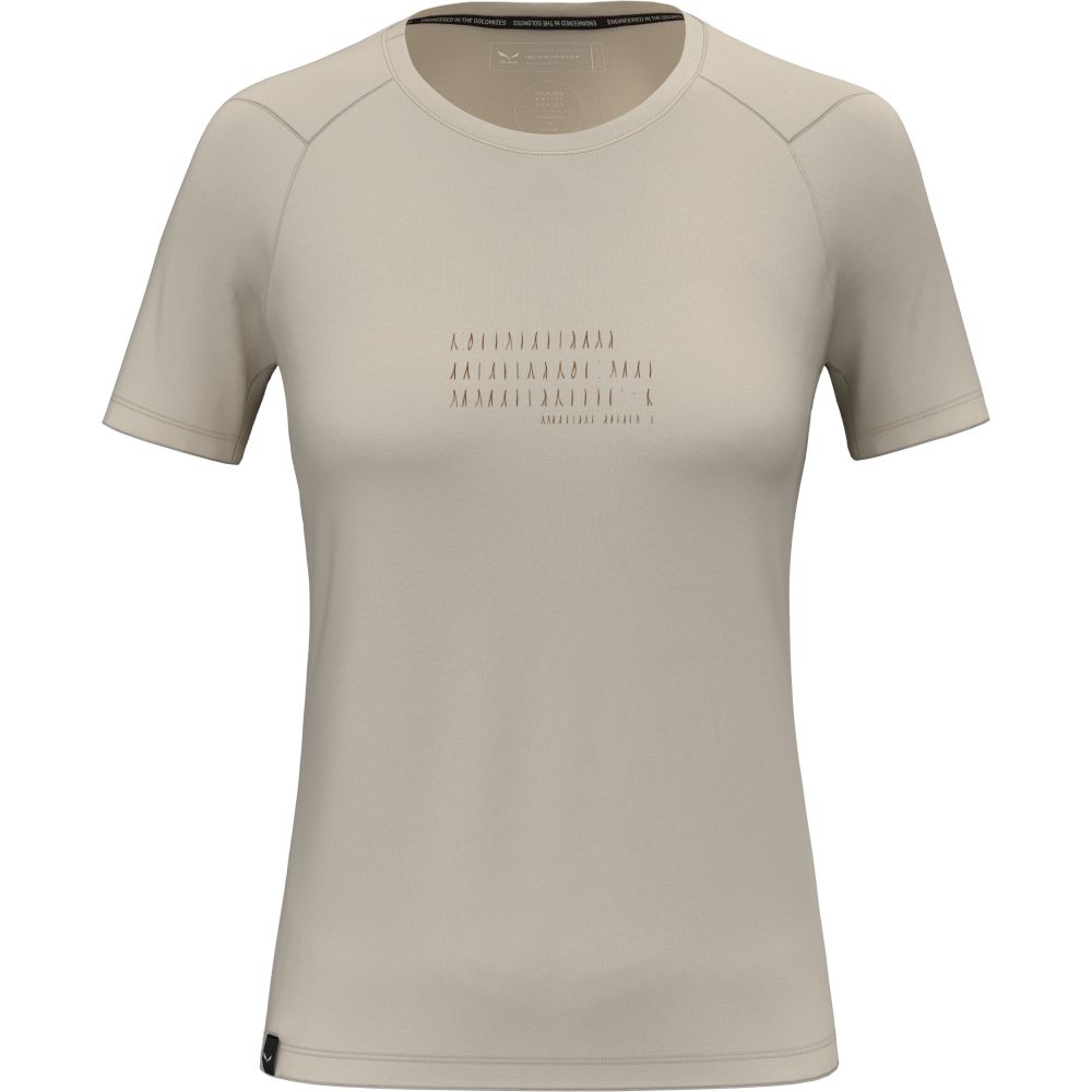 Жіноча футболка Salewa EAGLE POEM DRY T-SHIRT W 28913_7260
