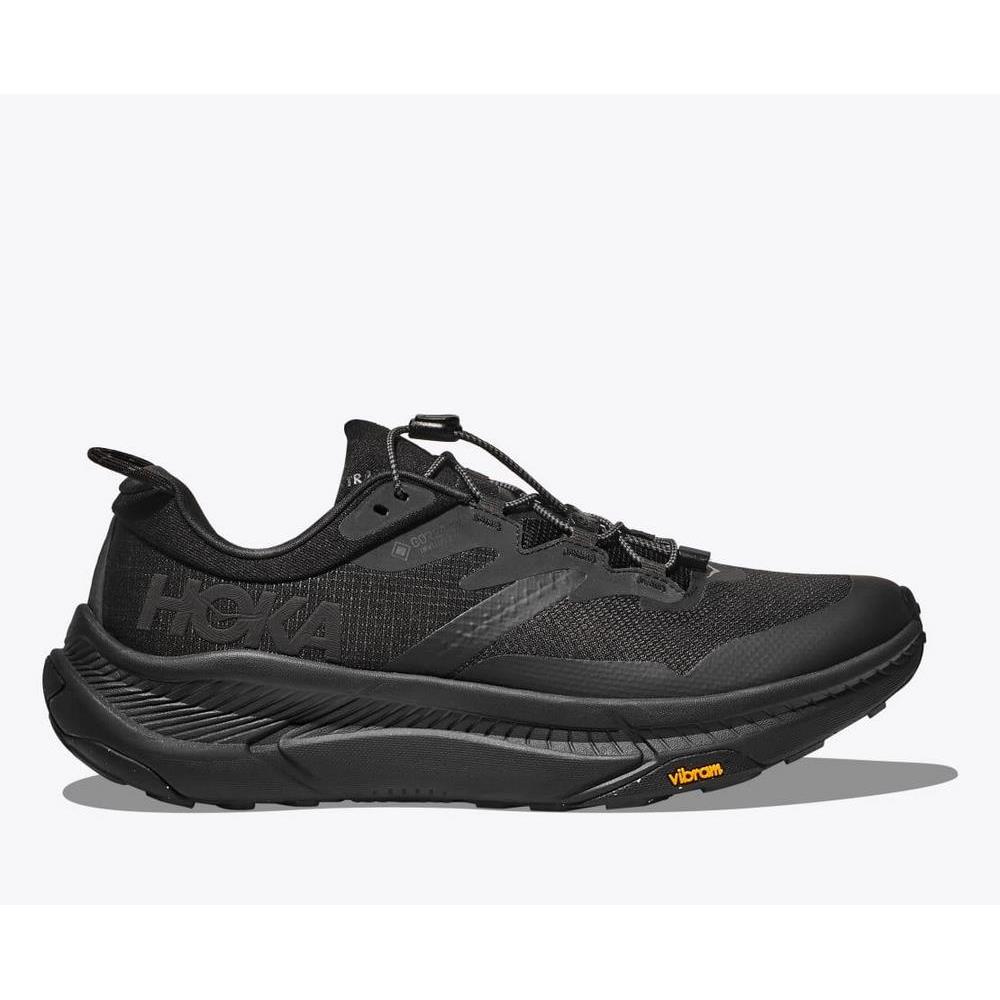 Чоловічі кросівки для туризму Hoka One One M TRANSPORT GTX 1133957F-BLCKB