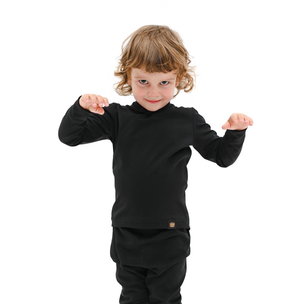 Дитяча термофутболка Yeti Top Kids TKL0037-BLK