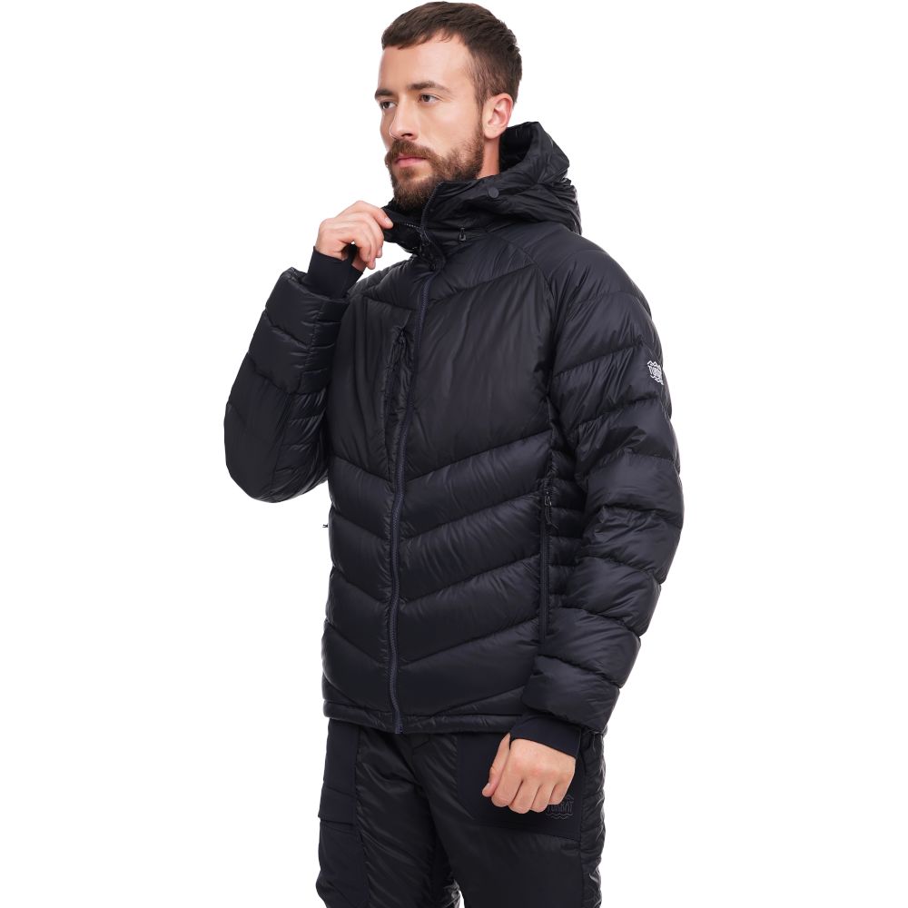 Чоловіча пухова куртка Petros Lite Mns TMJ0014-BLK