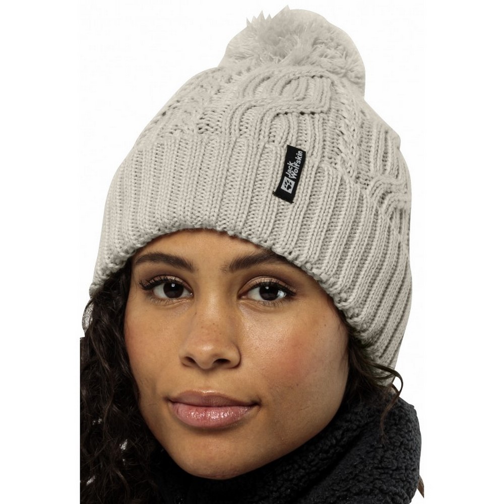 Жіноча шапка Jack Wolfskin POMPOM BEANIE 1905092_A0029