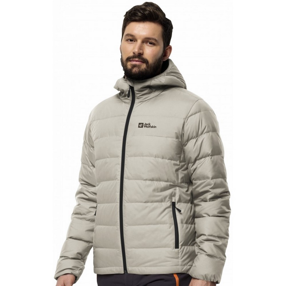 Чоловіча куртка прошита пухова Jack Wolfskin ATHER DOWN HOODY M 1207671_A0029