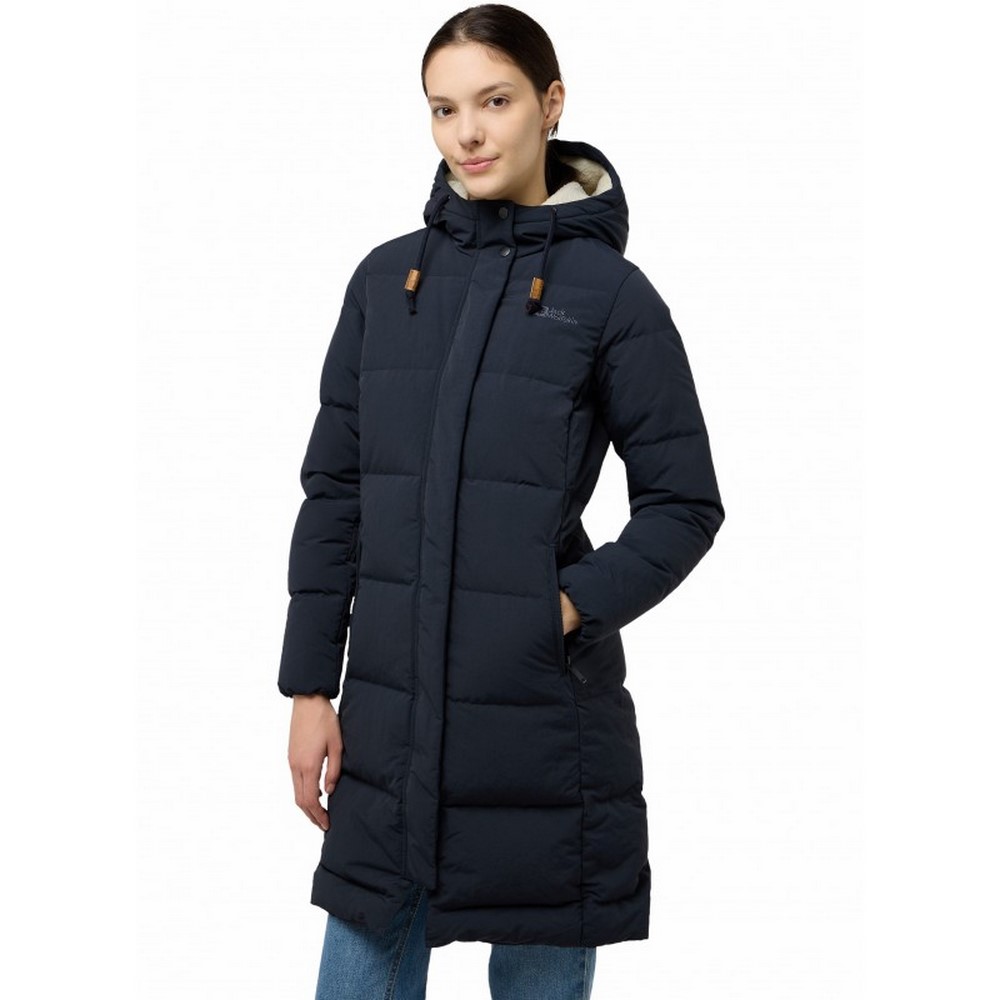 Жіноче напівпальто пухове Jack Wolfskin NORDLICHT COAT W A60038_C0413