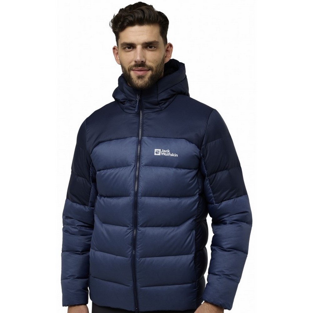 Чоловічий пуховик Jack Wolfskin NEBELHORN DOWN HOODY M A61827_C0415