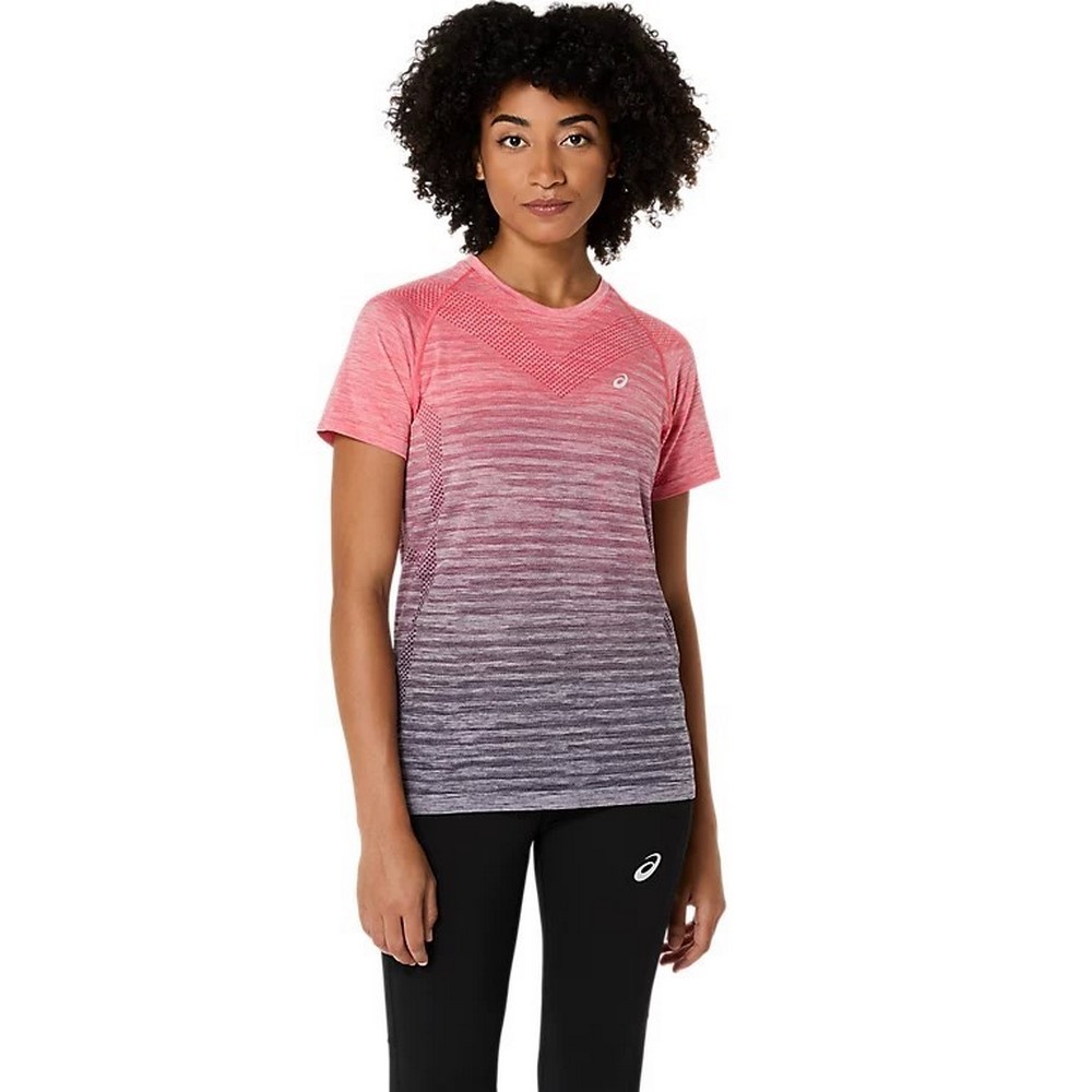 Жіноча спортивна футболка Asics SEAMLESS SHORT SLEEVE TOP 2012C385-701