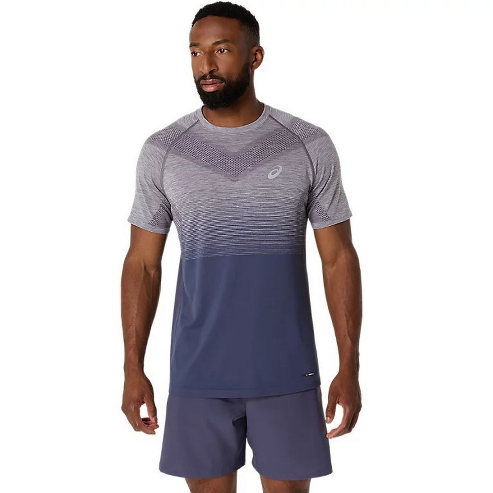 Чоловіча спортивна футболка Asics SEAMLESS SHORT SLEEVE TOP 2011C398-501