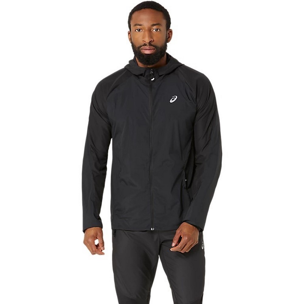 Чоловіча куртка для бігу Asics ROAD PACKABLE JACKET 2011D084-001