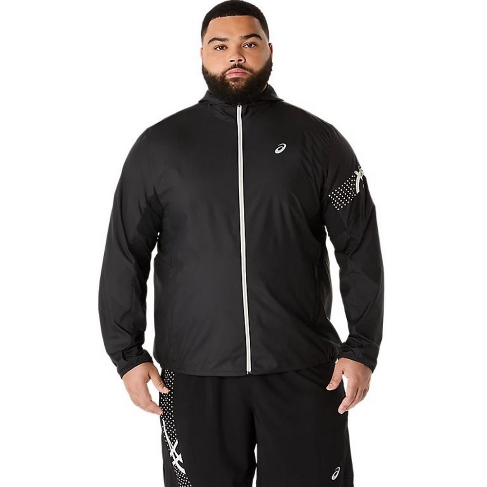 Чоловіча куртка для бігу Asics ICON JACKET 2011D237-001
