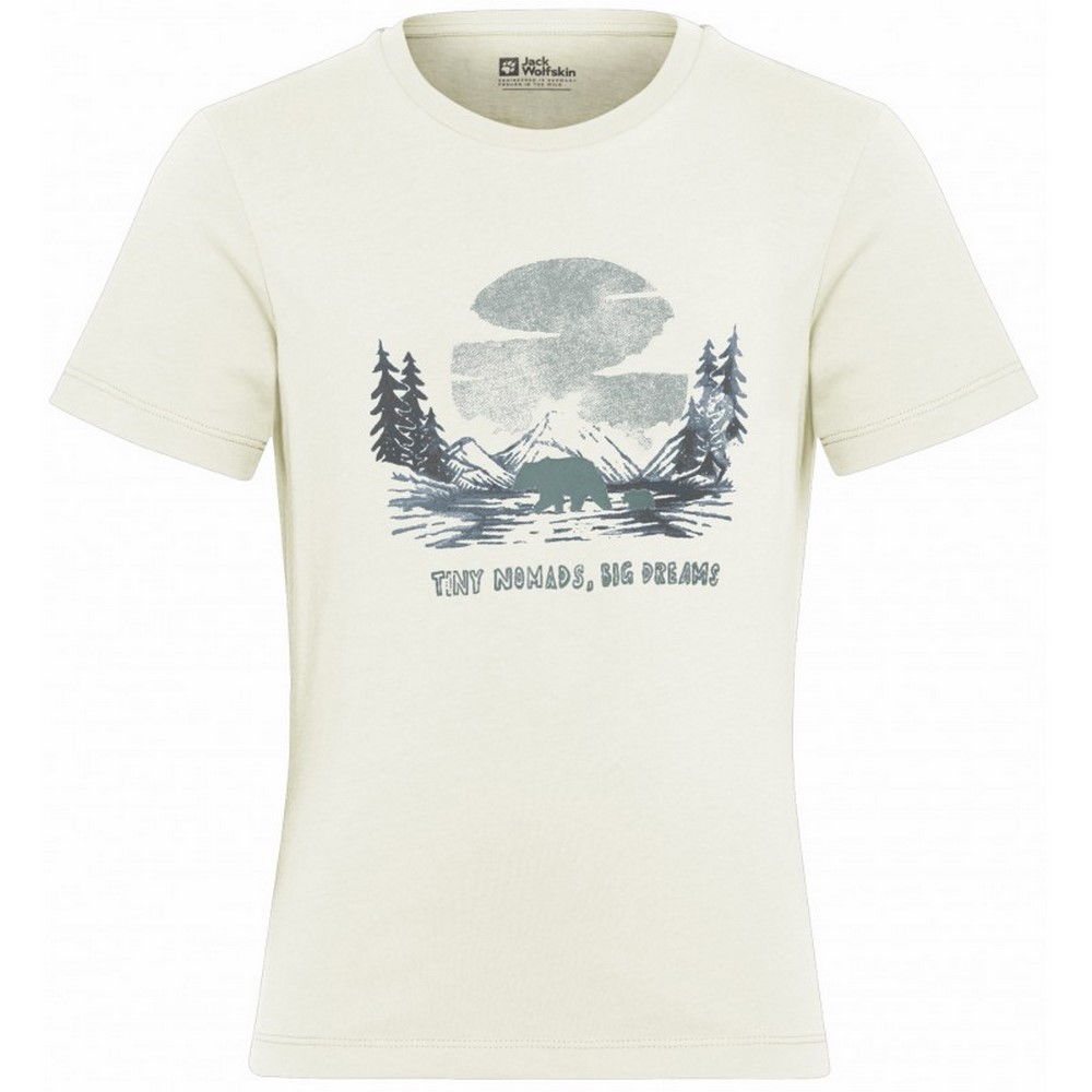 Дитяча футболка Jack Wolfskin GRAPHIC COTTON T KIDS A64185_T0218