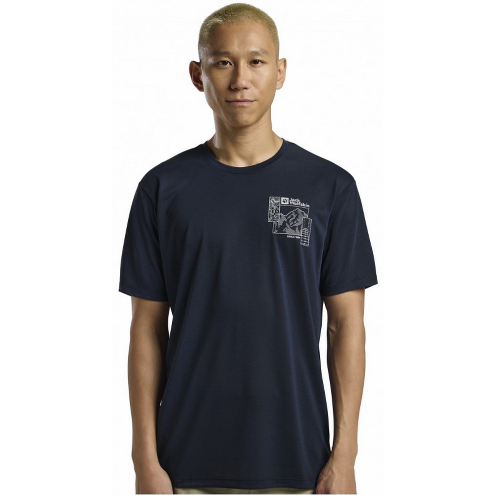 Чоловіча футболка Jack Wolfskin VONNAN GRAPHIC T M A62314_T0242