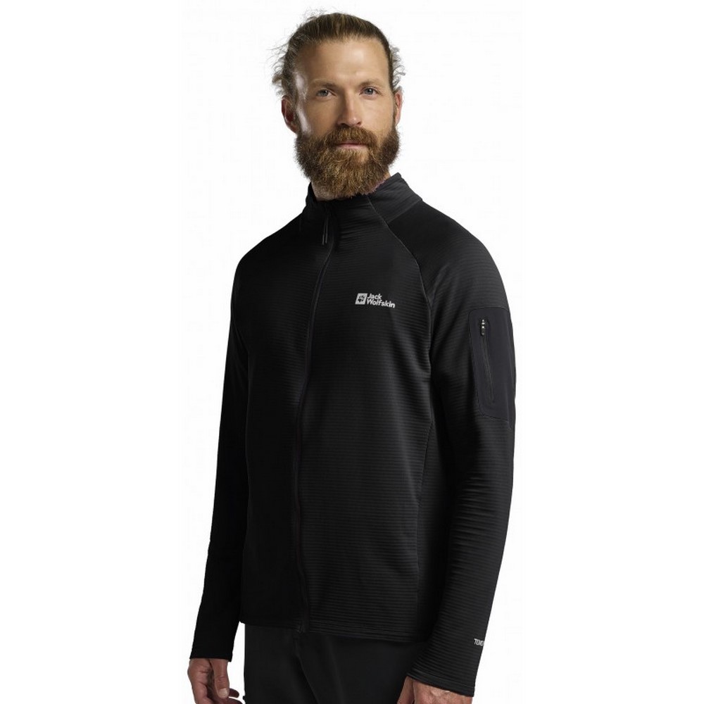 Чоловічій фліс Jack Wolfskin PRELIGHT FZ M A63789_6000
