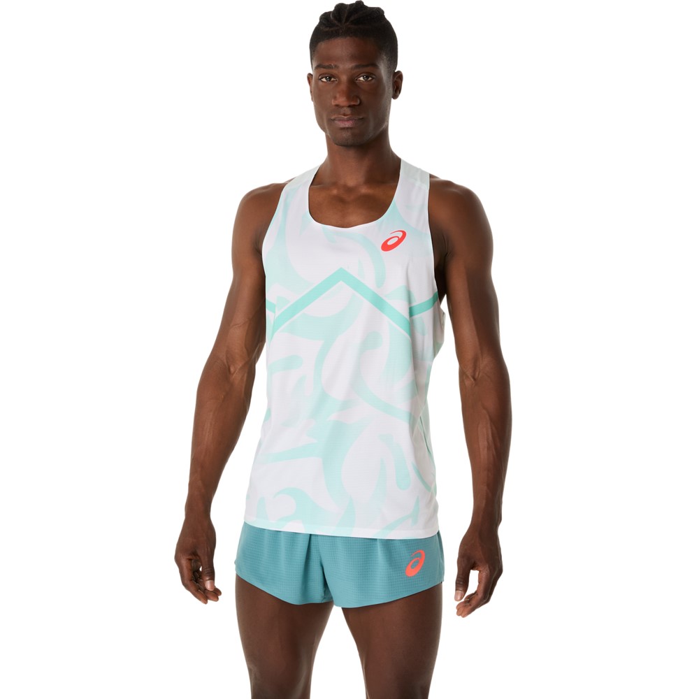 Чоловіча футболка ASICS LIGHT KNIT SINGLET 2091A731-411