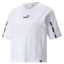 Женская футболка PUMA POWER TAPE CROPPED TEE