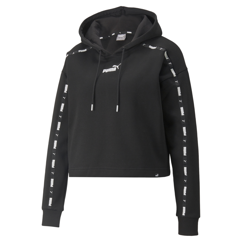 Женское худи PUMA POWER TAPE CROPPED HOODIE 84843101