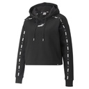 Женское худи PUMA POWER TAPE CROPPED HOODIE 84843101