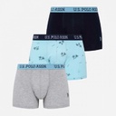 Трусы мужские боксеры набор 3 шт. U.S. POLO ASSN 80446