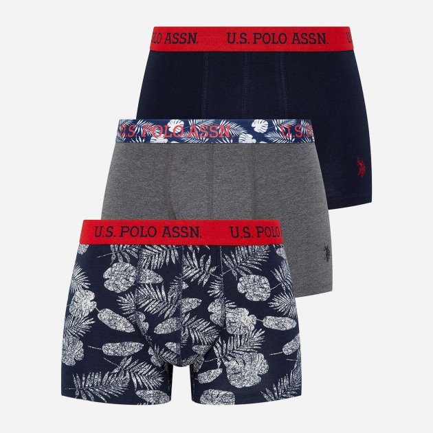 Труси боксери чоловічі набір 3 шт. U.S. POLO ASSN 80433