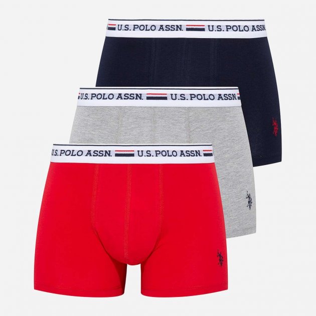 Труси боксери чоловічі набір 3 шт. U.S. POLO ASSN 80431
