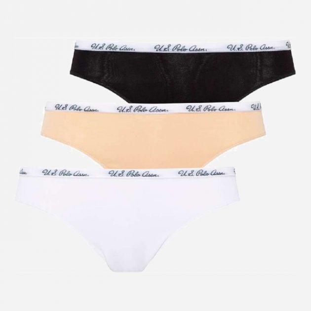 Труси-бікіні жіночі набір 3 шт. U.S. POLO ASSN 66275