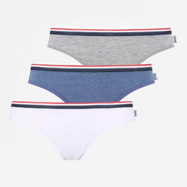 Труси-сліп жіночі набір 3 шт. U.S. POLO ASSN 66271