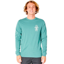 Футболка длинный рукав Rip Curl SEARCH ICON L/S TEE CTESF9-8088