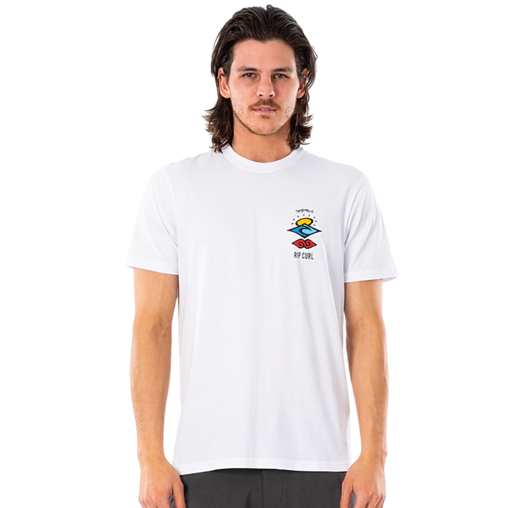 Чоловіча спортивна футболка Rip Curl SEARCH ICON TEE CTESV9-1000