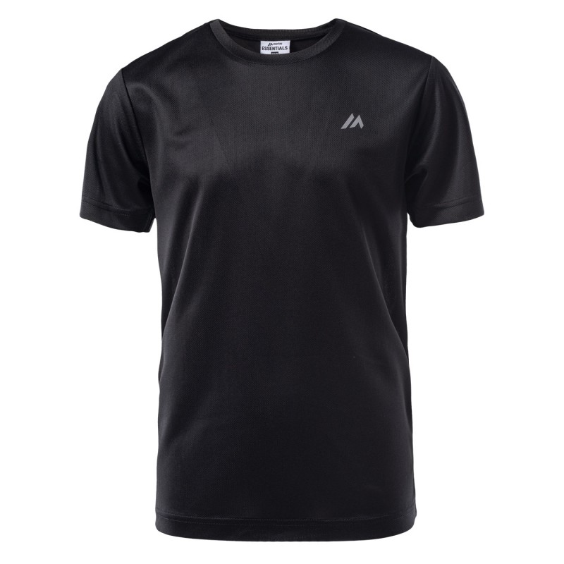 Дитяча спортивна футболка MARTES ESSENTIALS DIJON JR-BLACK/REFLECTIVE
