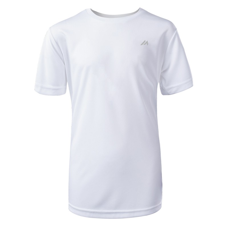 Детская спортивная футболка MARTES ESSENTIALS DIJON JR-WHITE/REFLECTIVE