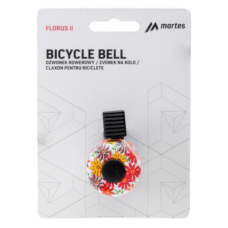 Колокольчик MARTES FLORU II-WHT/PINK FLOWER PRINT