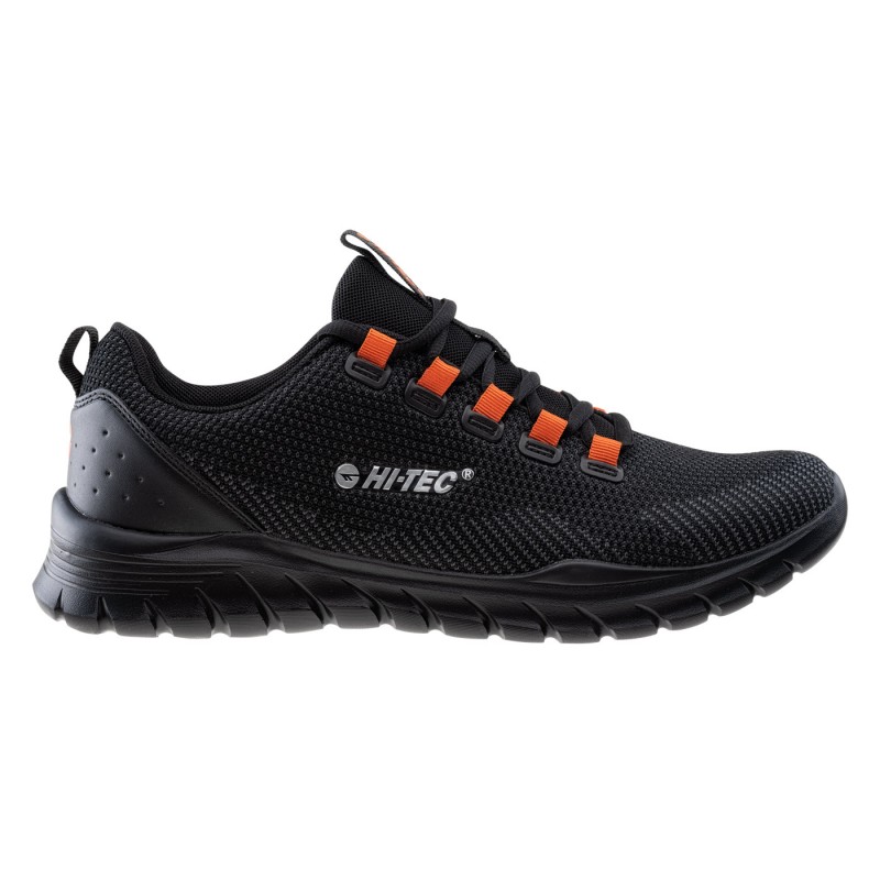 Мужские повседневные кроссовки HI-TEC HERAMI-BLACK/DARK GREY/ORANGE
