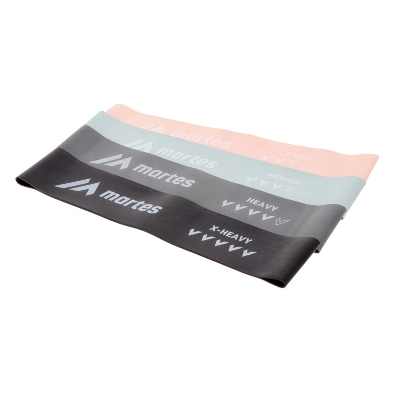 Пластиковая эластичная лента MARTES LOOPEY-LGT PIN/PL BLU/DK GR/BK
