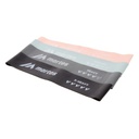 Еластична стрічка для пілатесу MARTES LOOPEY-LGT PIN/PL BLU/DK GR/BK