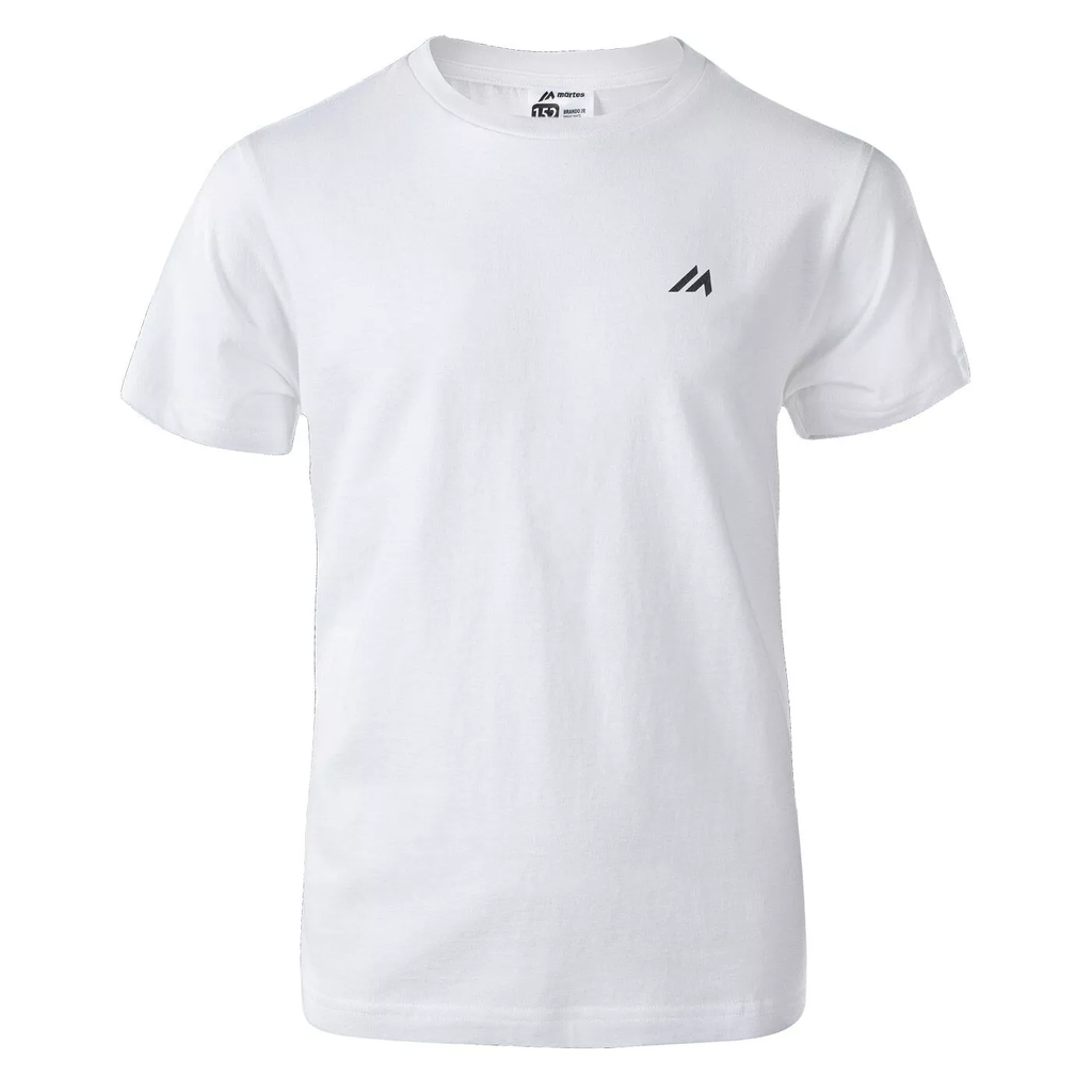 Дитяча футболка MARTES ESSENTIALS MANDO JR-BRIGHT WHITE