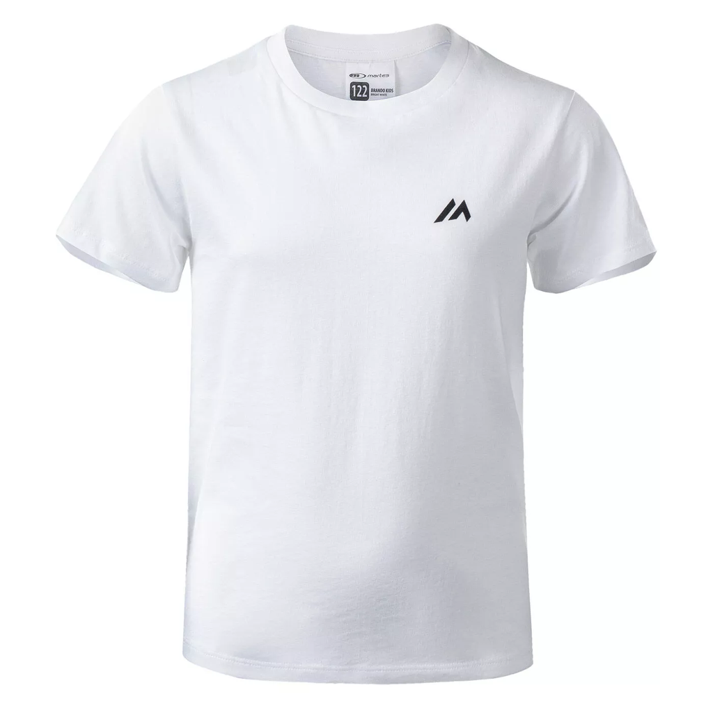 Дитяча футболка MARTES ESSENTIALS MANDO KIDS-BRIGHT WHITE