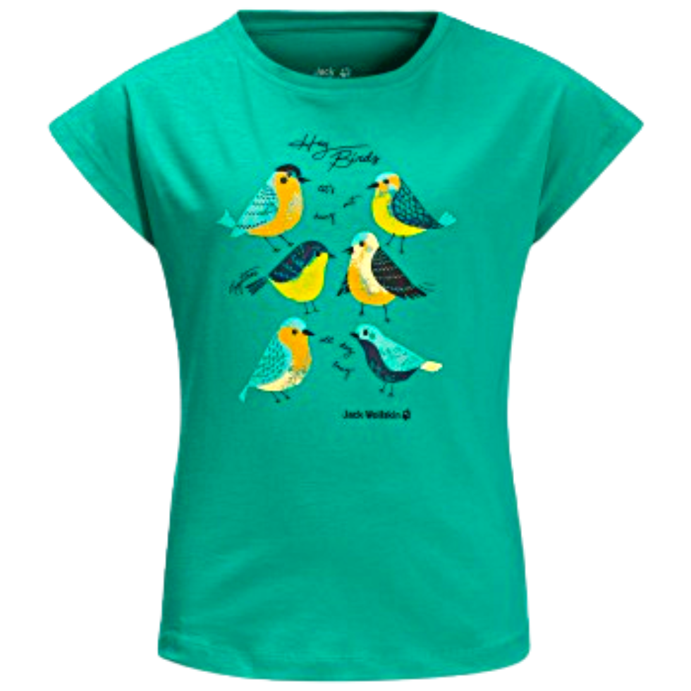 Футболка Jack Wolfskin TWEETING BIRDS T G 1609301_4071