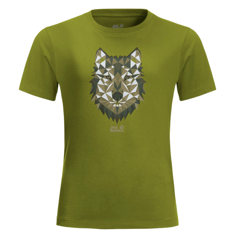 Дитяча футболка Jack Wolfskin BRAND WOLF T K 1609421_4410