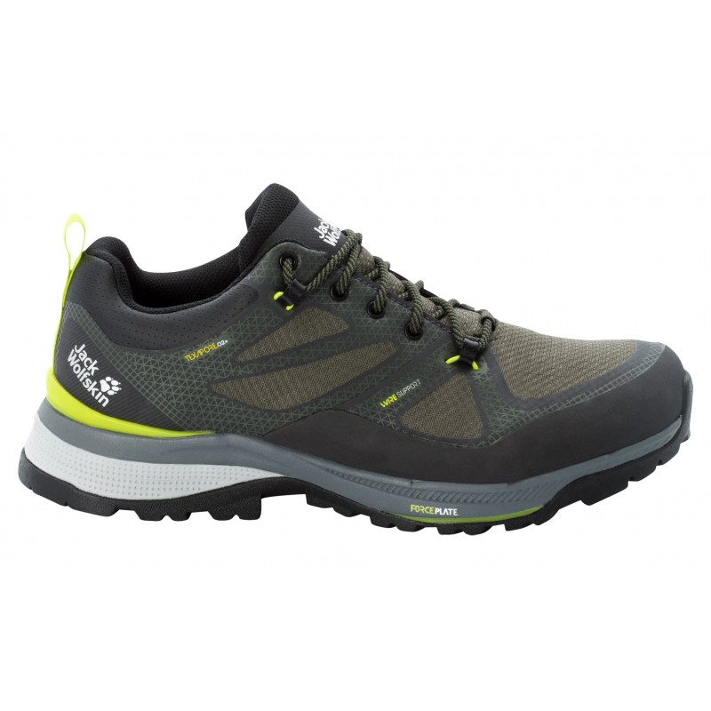 Мужские полуботинки Jack Wolfskin FORCE STRIKER TEXAPORE LOW M 4038841_4175